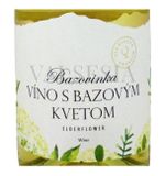 Bazovinka - víno s bezovým květem, značkové ovocné víno, sladké, 0,75 l
