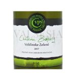 Chateau Zumberg - Veltlínské zelené 2017, jakostní víno, suché, 0,75 l