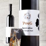 Víno z černého rybízu - special edition, značkové víno, 0,75 l