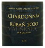Chardonnay Rúbaň 2020, Special Selection, jakostní víno, D.S.C., suché, 0,75 l