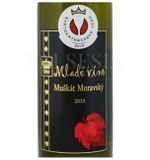 Muškát Moravský 2013, jakostní víno, suché, 0,75 l