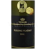 Ryzlink vlašský 2014, jakostní víno, suché, 0,75 l