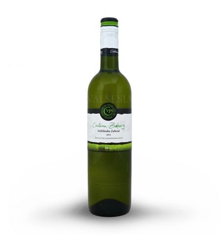 Chateau Zumberg - Veltlínské zelené 2015, jakostní víno, suché, 0,75 l