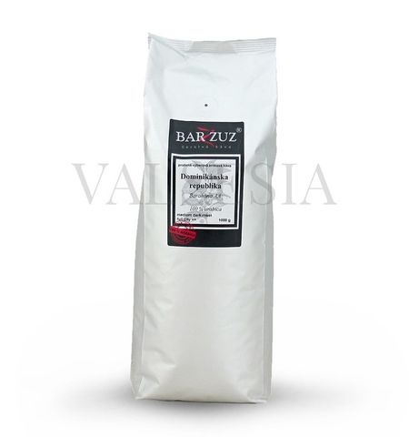 Dominikánská republika Barahona AA, washed, zrnková káva, 100% arabica, 1000 g