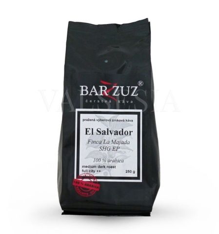 El Salvador La Joya Estate, SHG EP, RFA, washed, zrnková káva, 100% arabica, 250 g