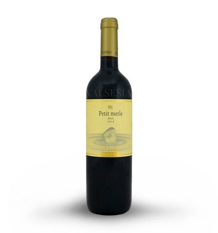 Petit merle D.S.C. 2012, jakostní značkové víno, suché, 0,75 l