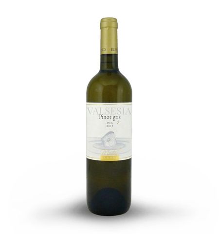 Pinot gris (Rulandské šedé) 2, D.S.C. 2015, výběr z hroznů, polosuché, 0,75 l