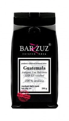 Guatemala Antigua, Los Volcanes, SHB EP, washed, zrnková káva, 100% arabica, 250 g