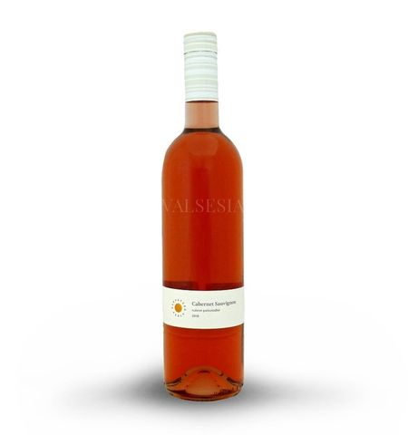 Cabernet Sauvignon rosé 2018, D.S.C., jakostní víno, polosladké, 0,75 l