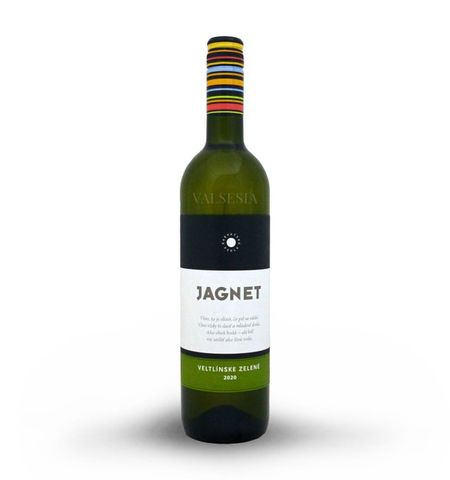 Jagnet Veltlínské zelené 2020, DSC, jakostní víno, suché, 0,75 l