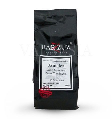Jamaica Blue Mountain, Grade 1, washed, zrnková káva, 100% arabica, 125 g