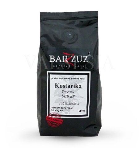 Kostarika Tarrazu, San Rafael, SHB EP, washed, zrnková káva, 100% arabica, 250 g