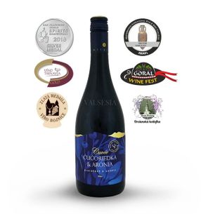 Cuvée Borůvka & Aronia, značkové ovocné víno, sladké, 0,75 l