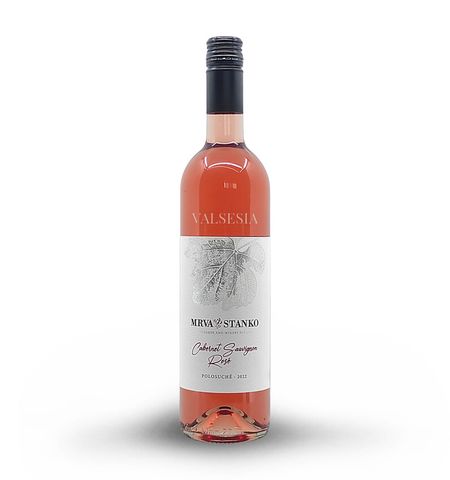 Cabernet Sauvignon rosé - Jasová 2022, jakostní víno, polosuché, 0,75 l