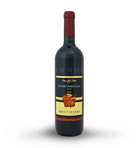Modrý portugal - Dolní Orešany 2015, jakostní víno, suché, 0,75 l