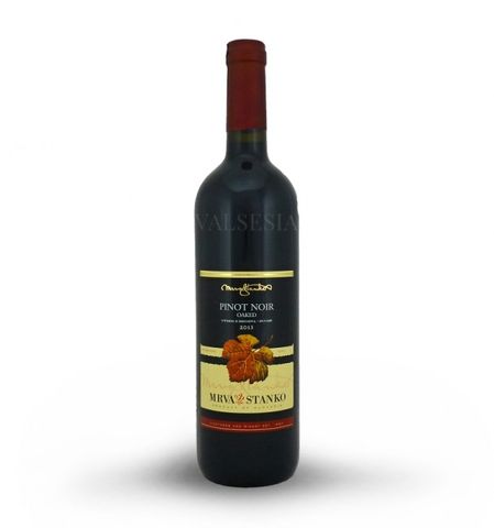 Pinot Noir Oaked - Čachtice 2013, výběr z hroznů, suché, 0,75 l