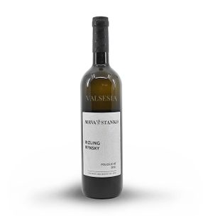 Ryzlink rýnský - Belá 2021, jakostní víno, polosuché, 0,75 l