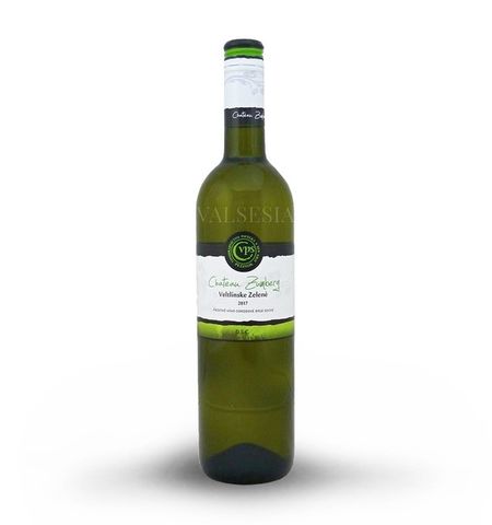 Chateau Zumberg - Veltlínské zelené 2017, jakostní víno, suché, 0,75 l