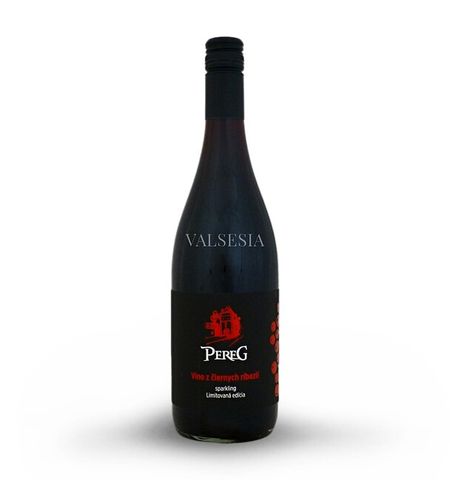 Víno z černého rybízu - sparkling limitovaná edice, 0,75 l