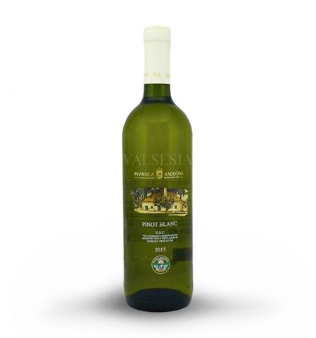 Pinot blanc 2015, pozdní sběr, suché, 0,75 l