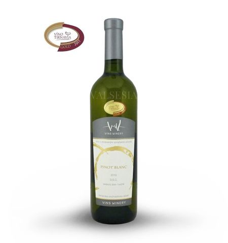 Pinot blanc 2016, pozdní sběr, suché, 0,75 l