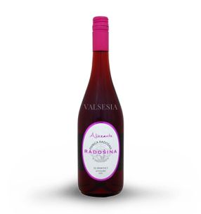 Alizzante Alibernet rosé 2021, jakostní sycené víno, polosladké, 0,75 l