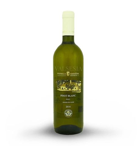 Pinot blanc 2016, akostné víno, suché, 0,75 l