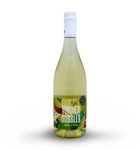 Summer Bubbles JABLKO a BAZA, sycený ovocný vinný nápoj, 0,75 l