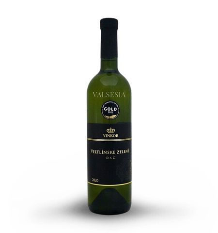 Veltlínské zelené 2020, D.S.C., jakostní víno, suché, 0,75 l